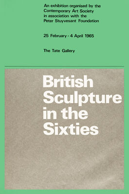 British Sculpture in the Sixties exhibition poster